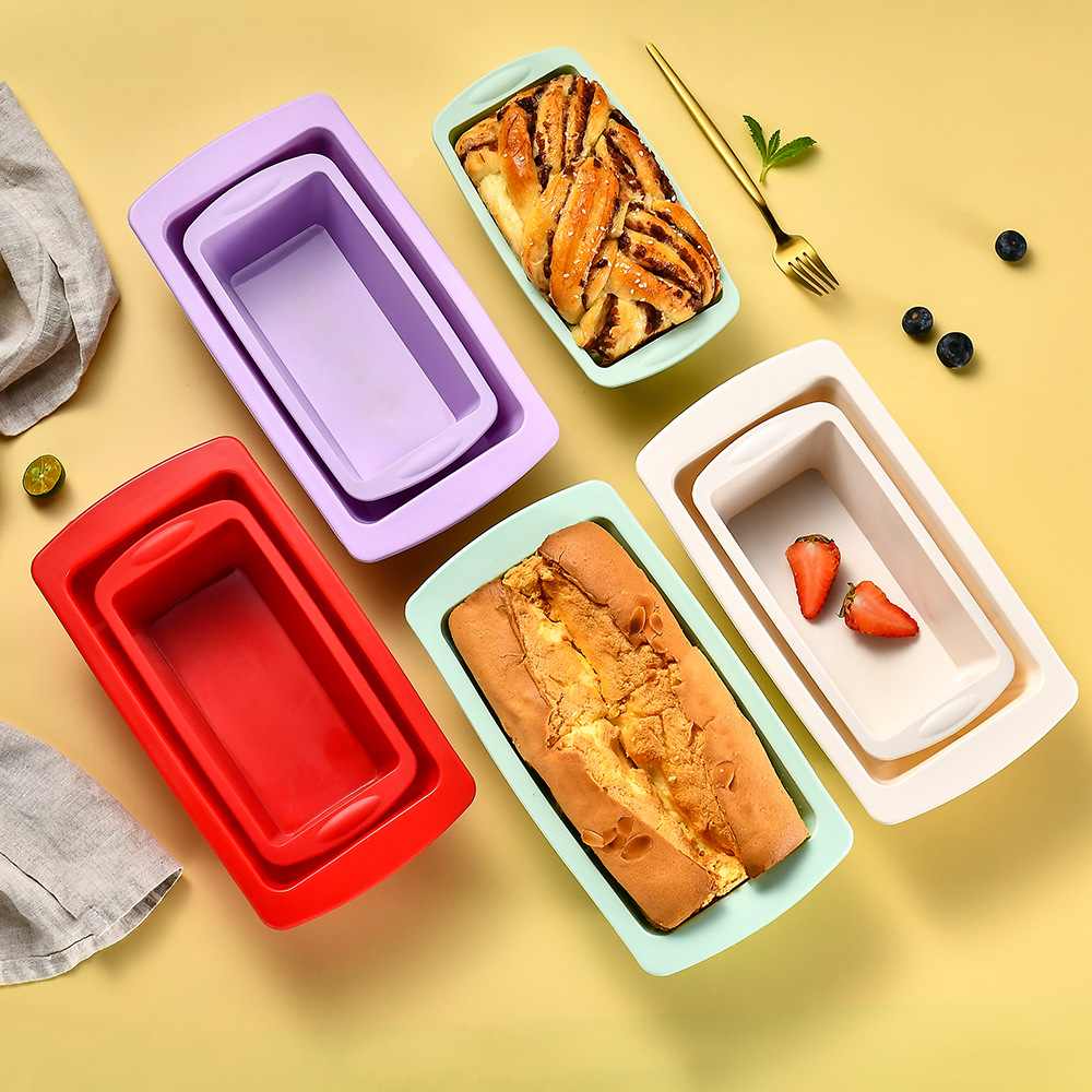 Food Storage Eggs - Силиконовая прямоугольная форма для тостов, антипригарная