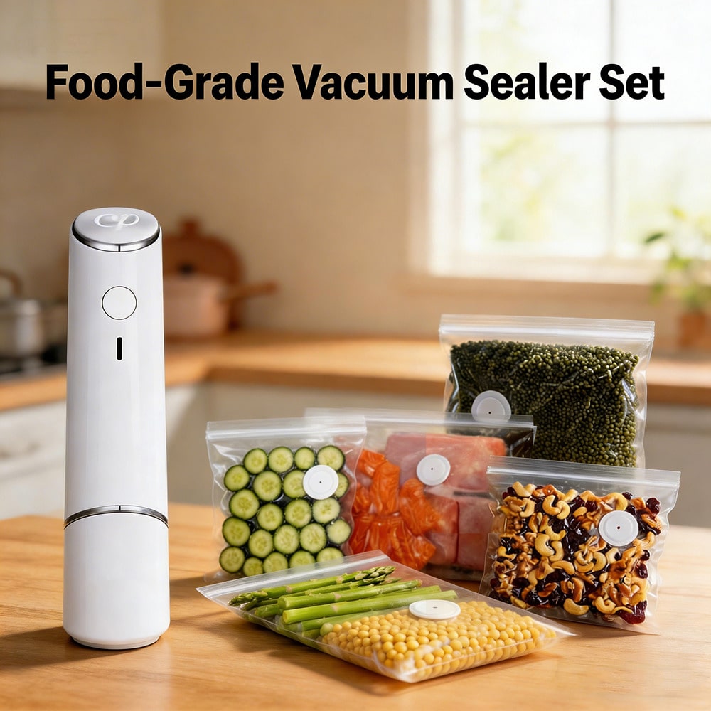 Food Storage Vacuum Seal Bags - 30 многоразовых вакуумных пакетов + 1