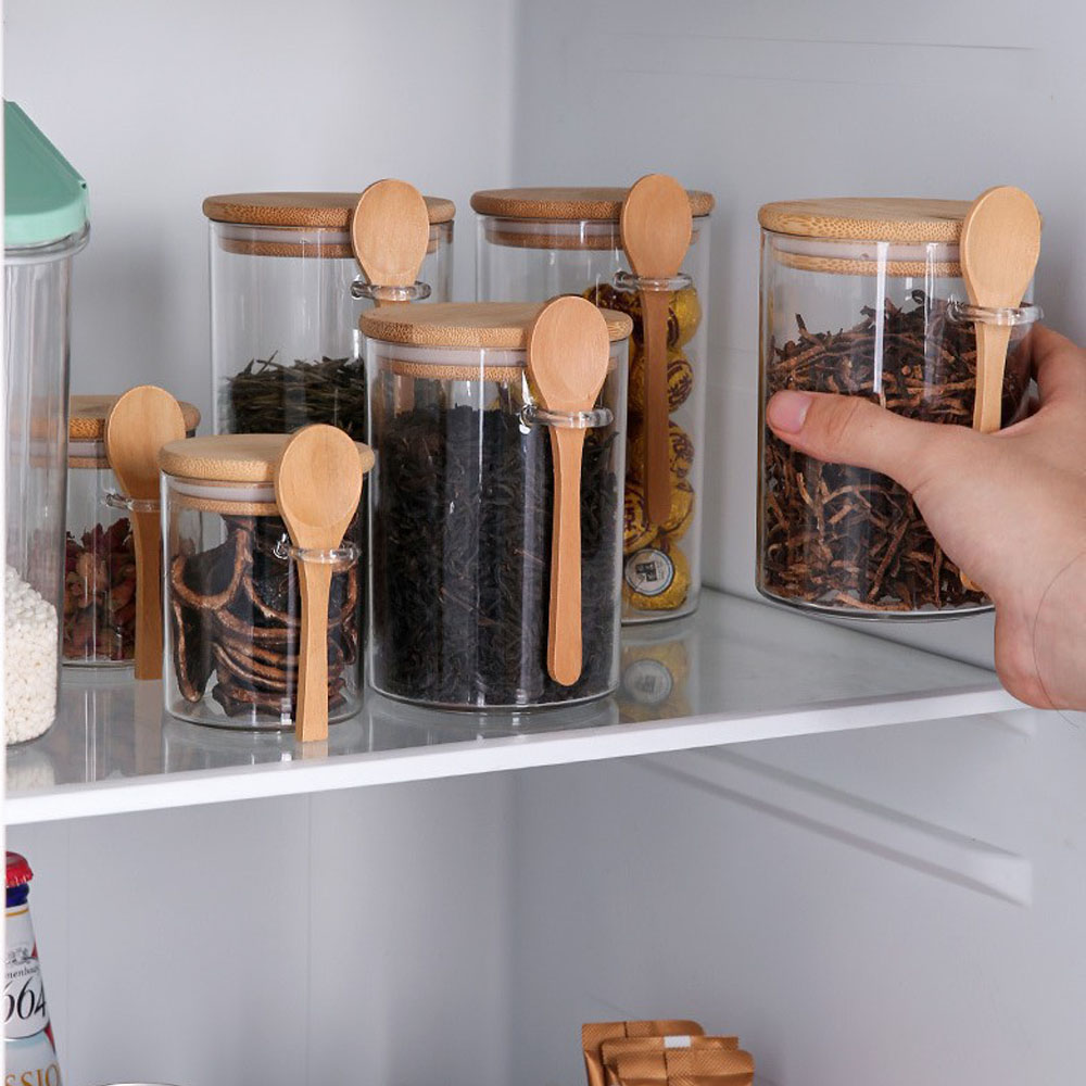 Food Storage With Scoop - Герметичные пластиковые контейнеры для хранения продуктов
