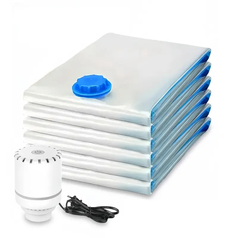 Food Storage Vacuum Seal Bags - Электрический насос для вакуумных пакетов, портативный