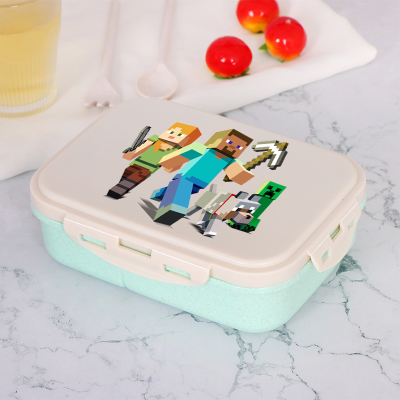 Food Storage Minecraft - Новый ланч-бокс Minecraftes Pixeles с принтом