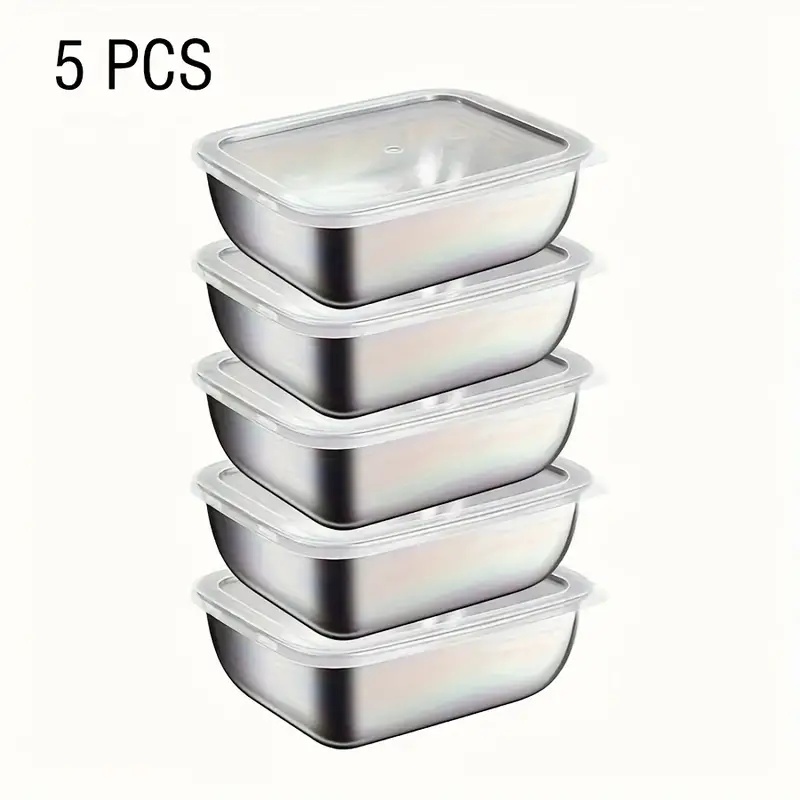 Food Storage Prep Containers - Набор из 5 контейнеров для хранения