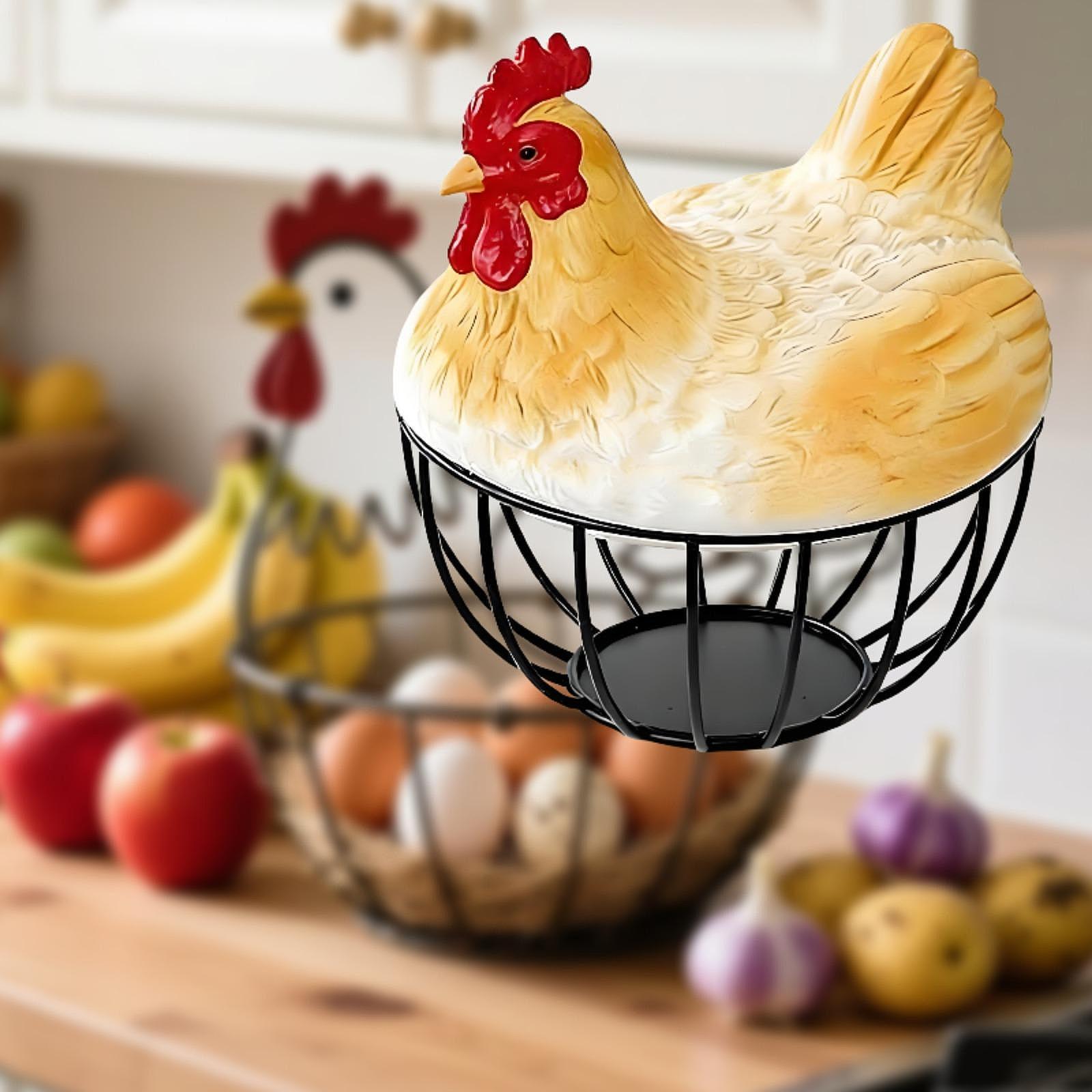 Food Storage Eggs - Корзина для сбора куриных яиц, большая,