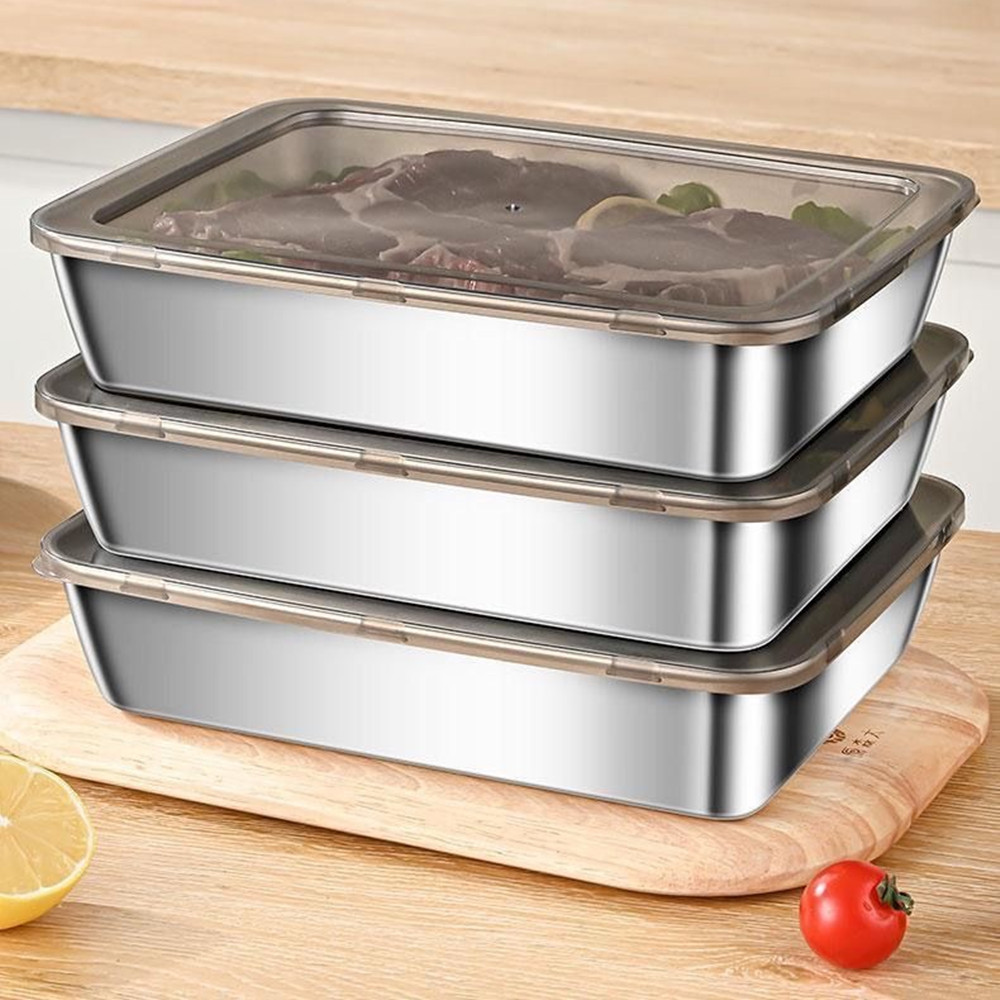 Food Storage Eco Friendly - Набор контейнеров для еды из нержавеющей