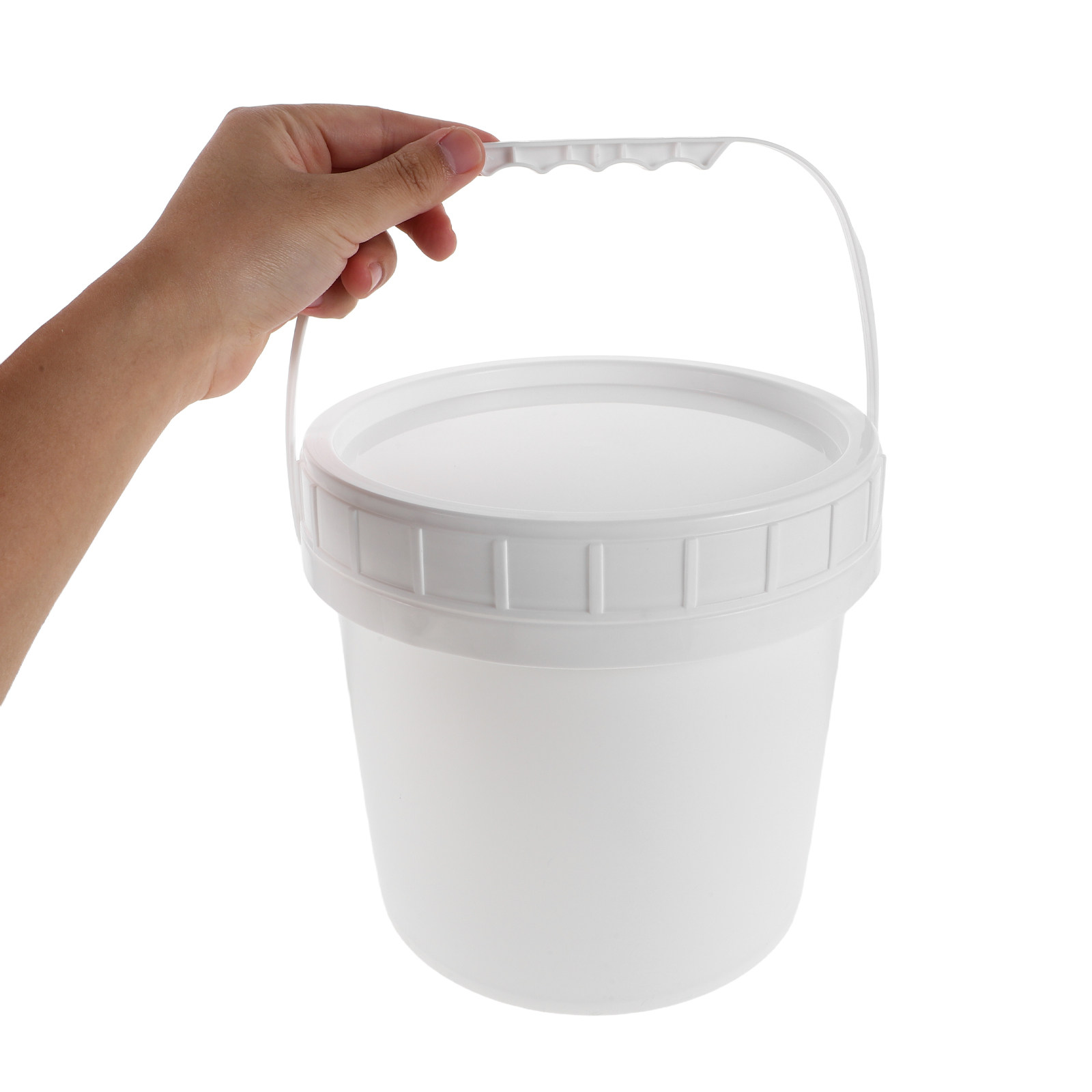 Food Storage For Restaurant - 5-литровое белое пластиковое ведро для хранения