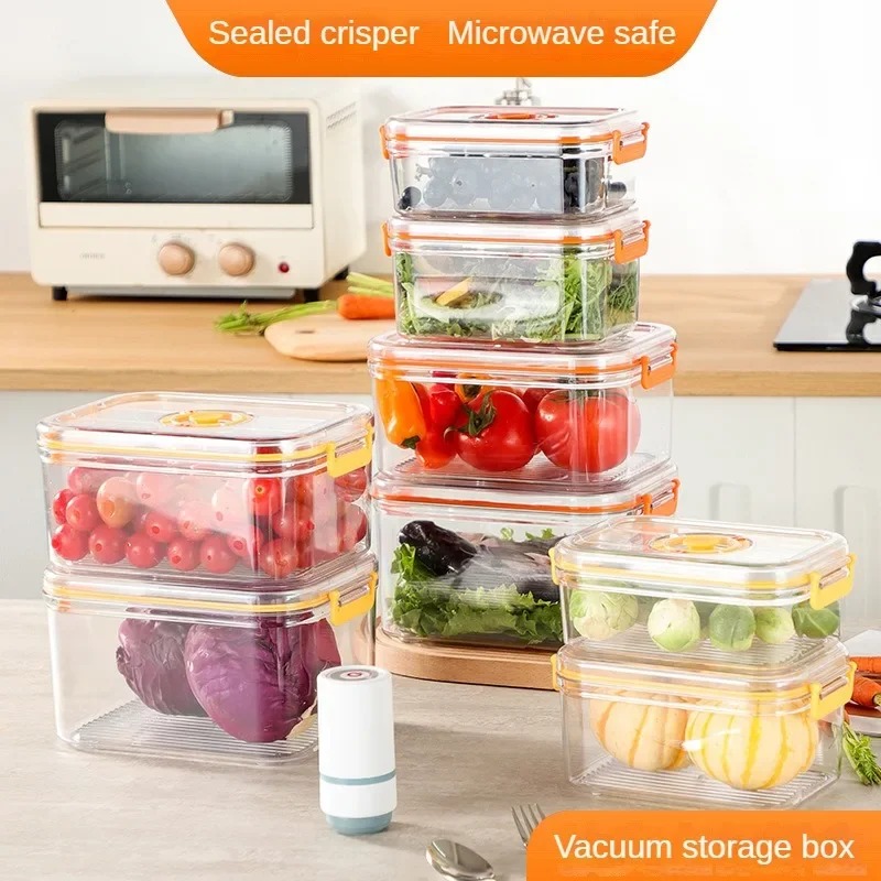 Food Storage Quart - Вакуумная коробка для хранения свежести, герметичная