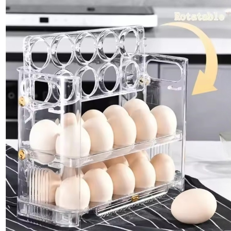 Food Storage Eggs - Популярный кухонный органайзер для хранения яиц,