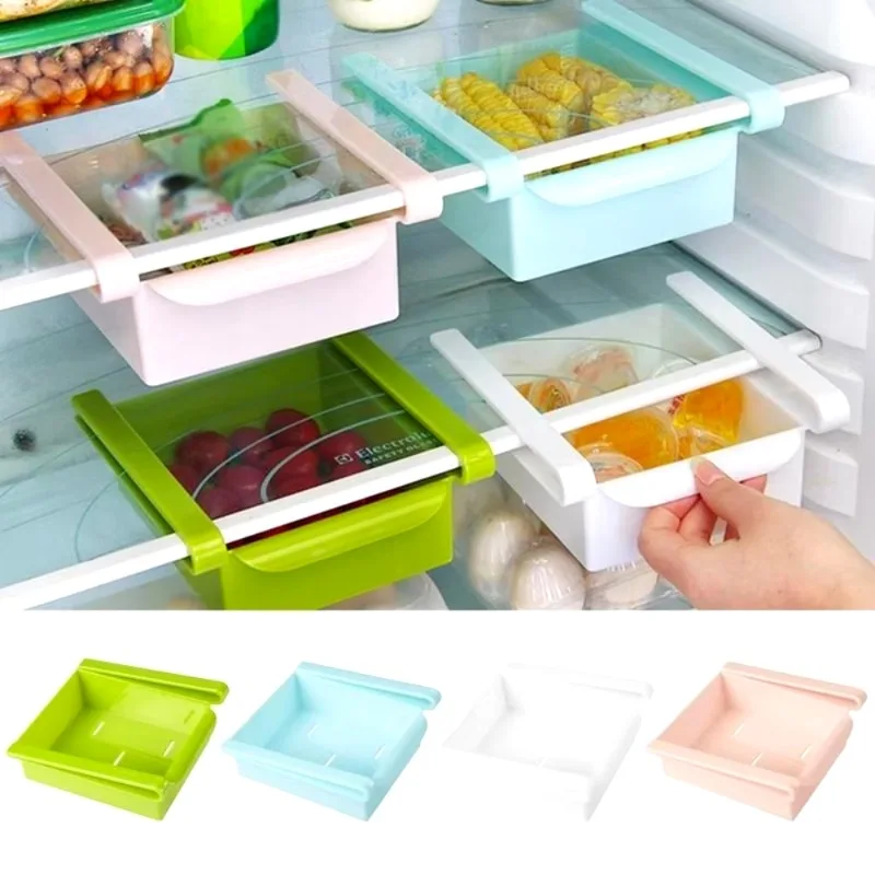 Food Storage With Dividers - Слайд кухонный холодильник морозильная камера компактный