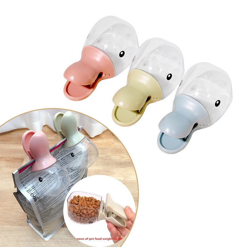 Food Storage With Scoop - Ложка для корма для домашних животных,