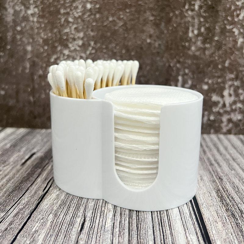 Food Storage Dispenser - Органайзер для ватных палочек 2-в-1: пластиковый