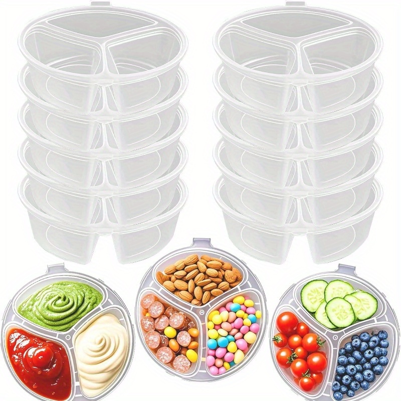 Food Storage For Restaurant - Круглые одноразовые пищевые контейнеры с 3