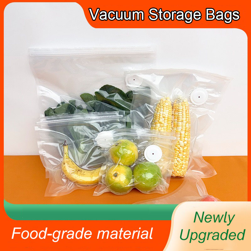 Food Storage Vacuum Seal Bags - Новые многоразовые воздушные вакуумные пакеты для