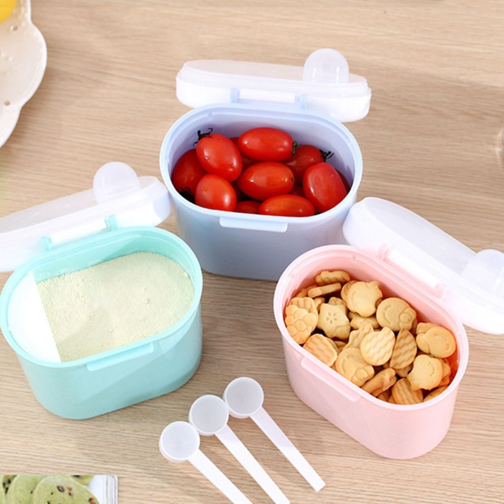 Портативная коробка для детско – обзор и цена Food Storage With Scoop