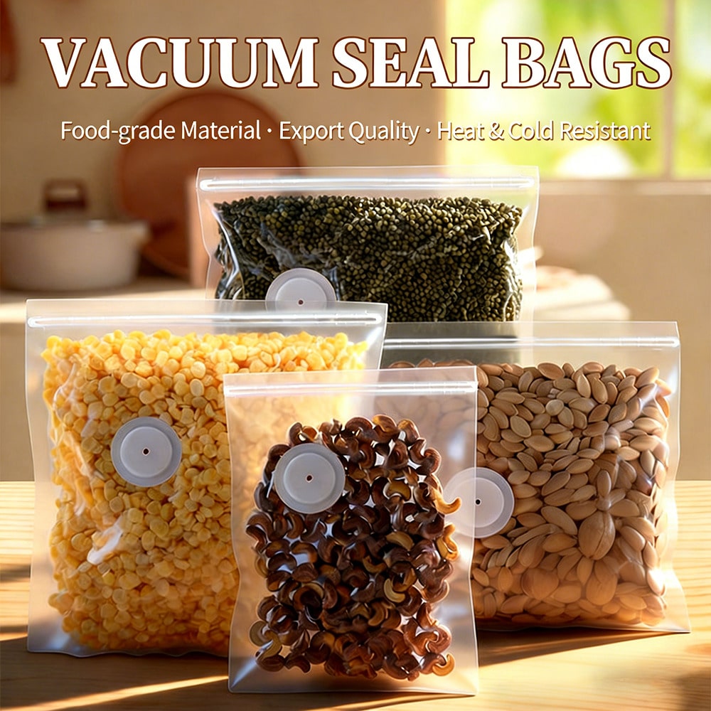 30 многоразовых вакуумных паке – обзор и цена Food Storage Vacuum Seal Bags