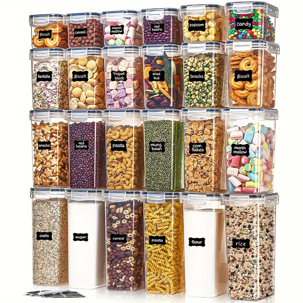 Набор из 24 контейнеров для хр – обзор и цена Food Storage With Dividers