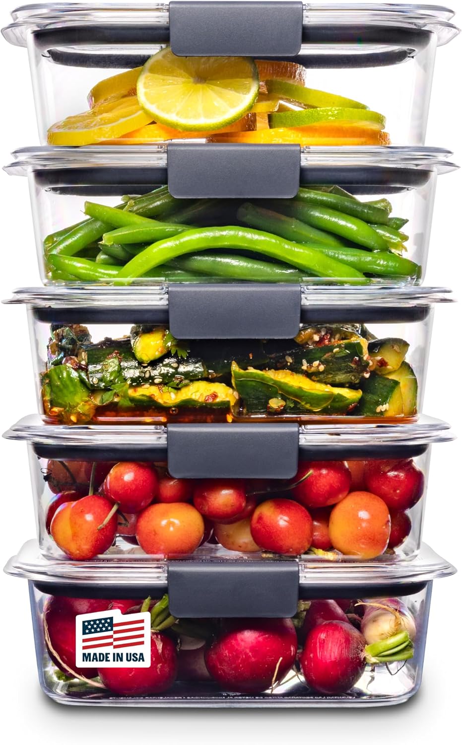 Набор из 5 пластиковых контейн – обзор и цена Food Storage Without Pantry