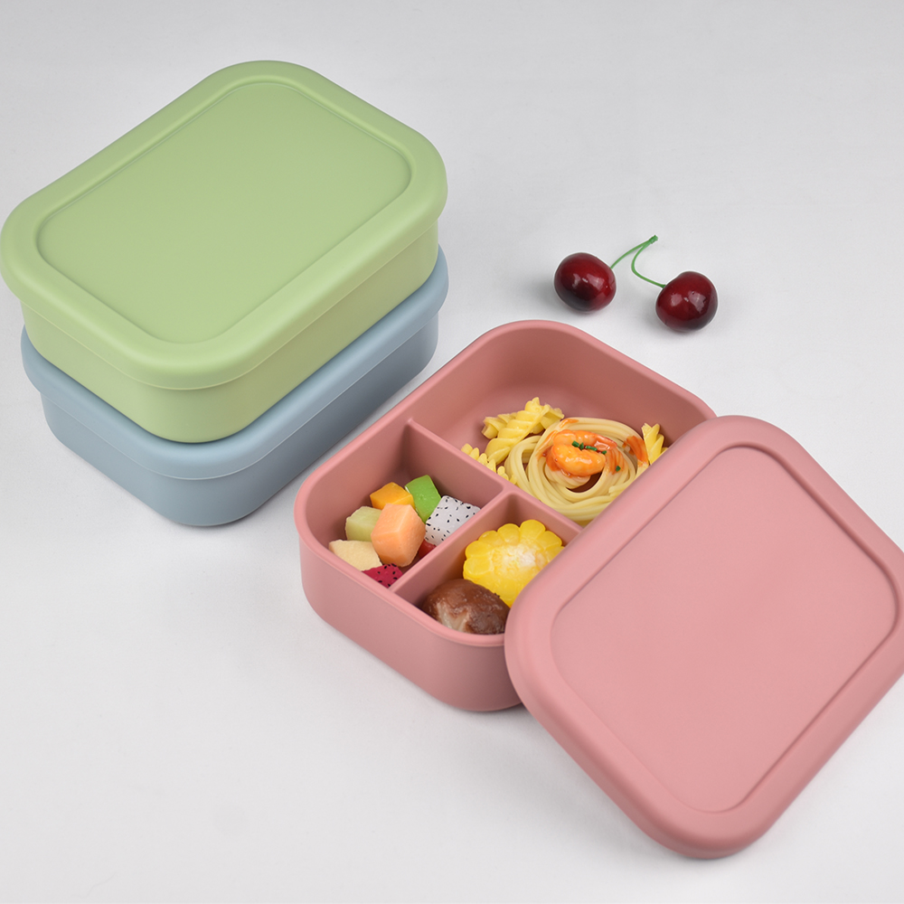 Пищевой силиконовый ланч-бокс  – обзор и цена Food Storage Prep Containers