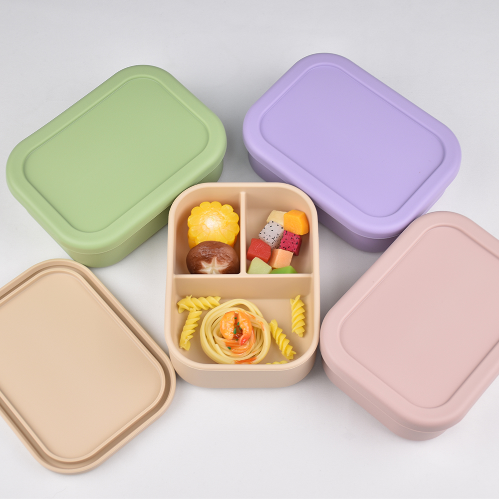 Пищевой силиконовый ланч-бокс  – обзор и цена Food Storage Prep Containers