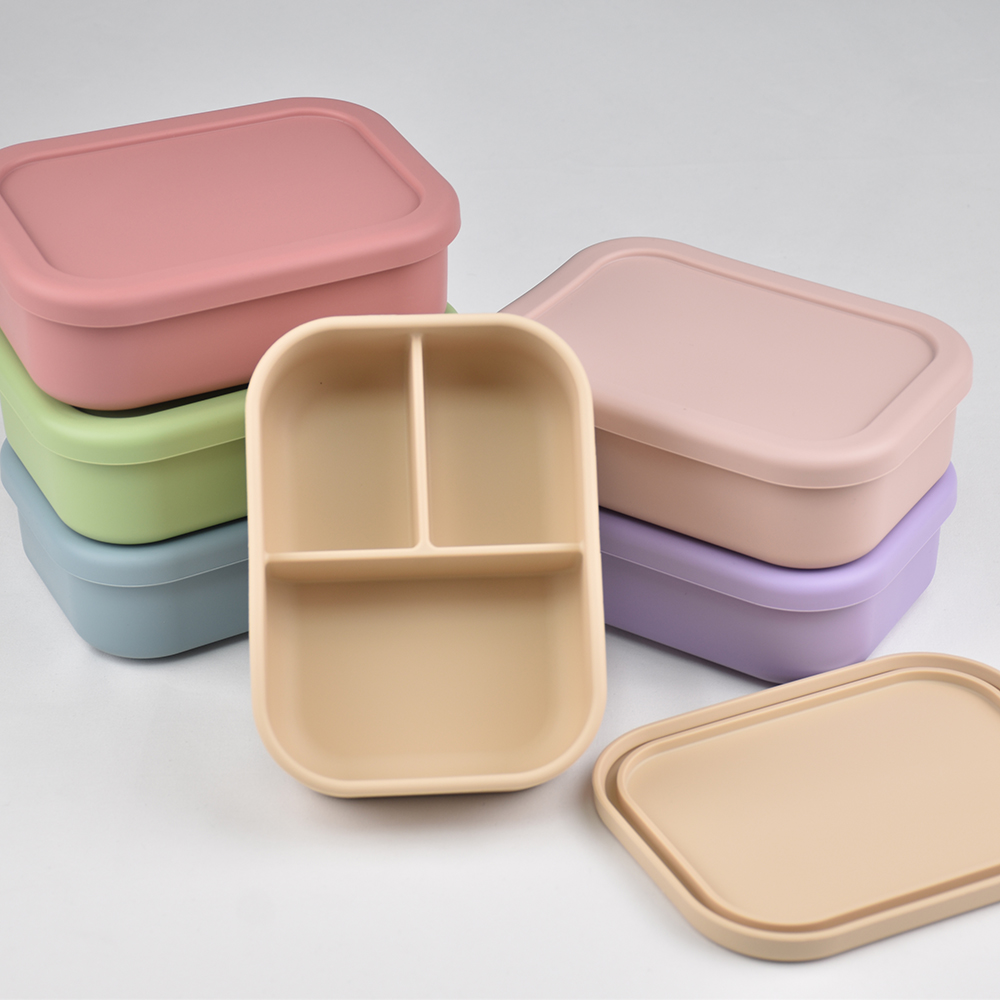 Пищевой силиконовый ланч-бокс  – обзор и цена Food Storage Prep Containers