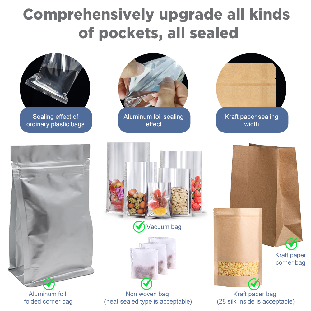 Импульсный упаковщик, машина д – обзор и цена Food Storage Vacuum Seal Bags