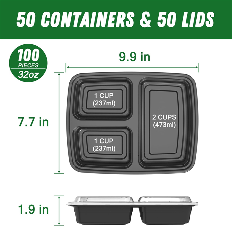 AT05-многоразовые контейнеры д – обзор и цена Food Storage Prep Containers