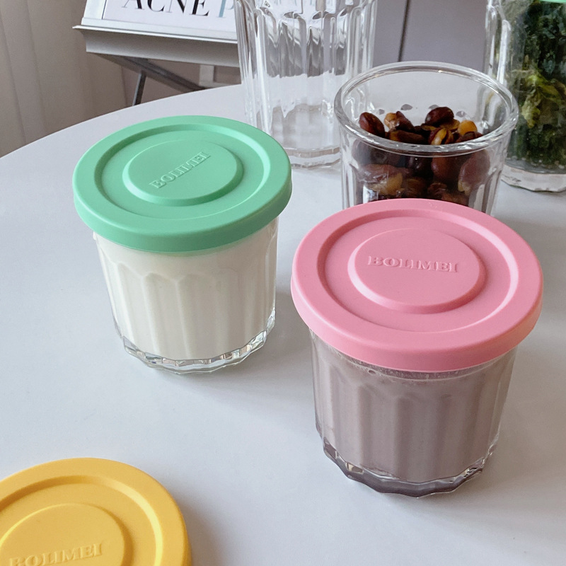 Цветная крышка, стеклянный гер – обзор и цена Food Storage With Dividers