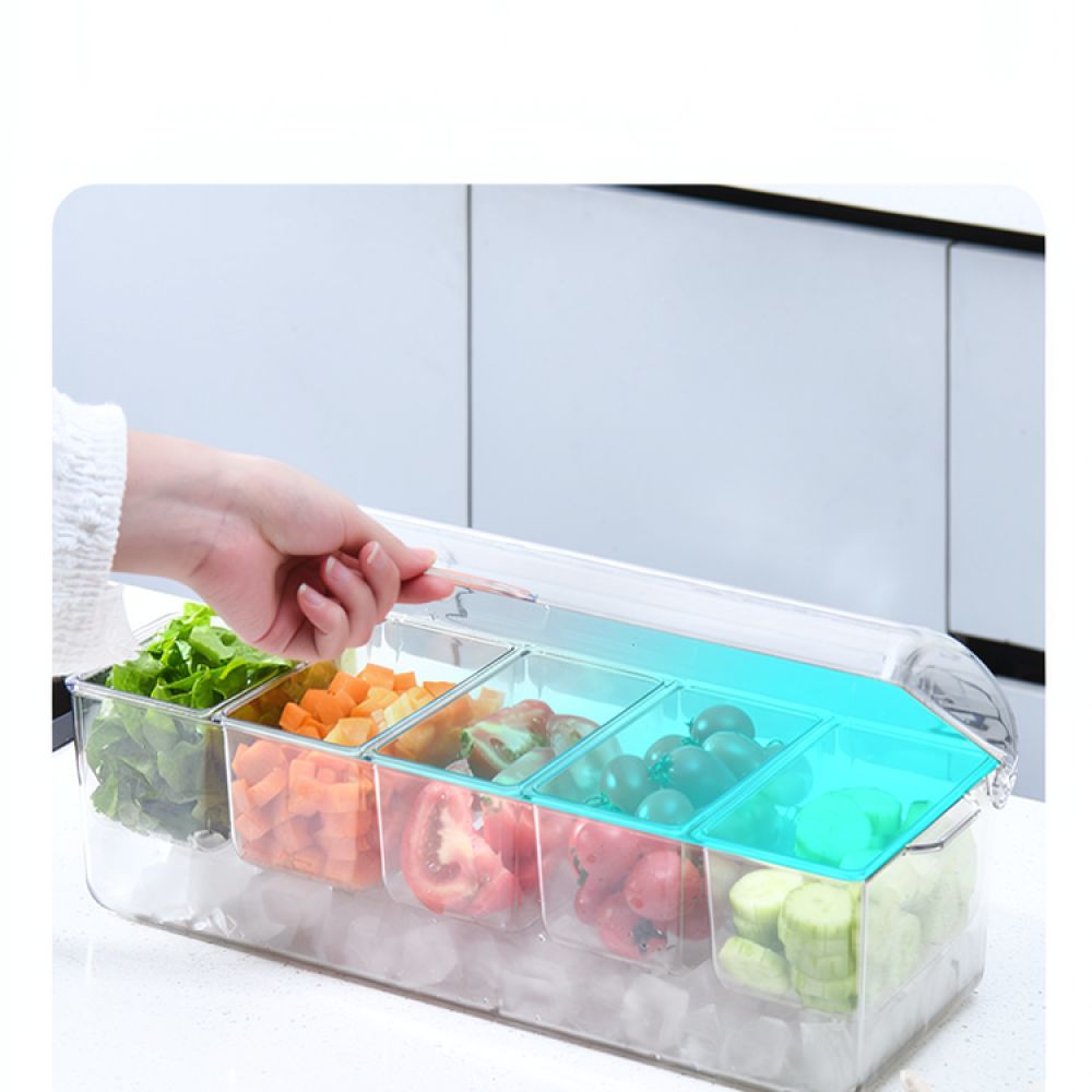 Контейнер для салата с отделен – обзор и цена Food Storage Prep Containers