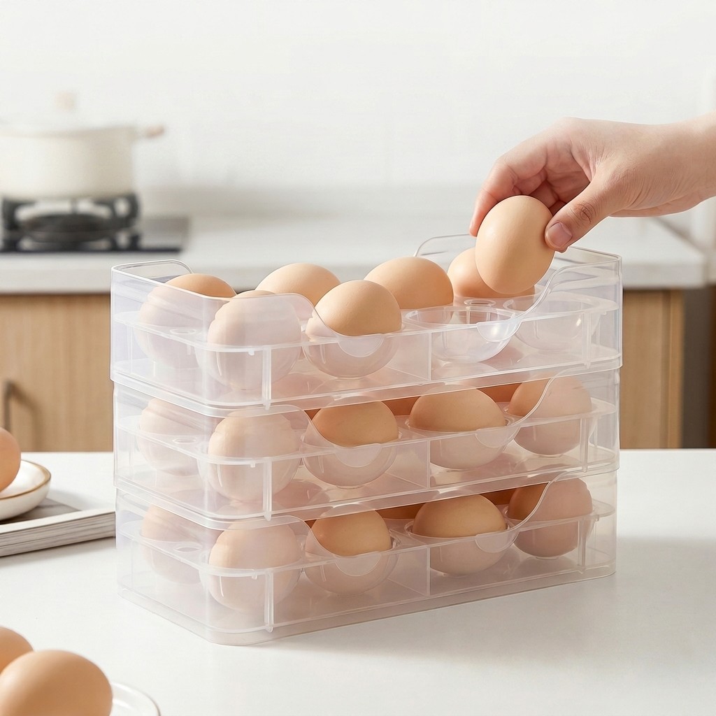 Штабелируемый держатель для яи – обзор и цена Food Storage Eggs