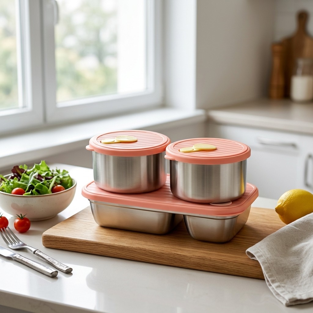 Набор ланч-боксов из нержавеющ – обзор и цена Food Storage Prep Containers