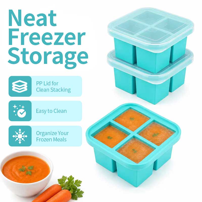 Силиконовый контейнер для хран – обзор и цена Food Storage Prep Containers