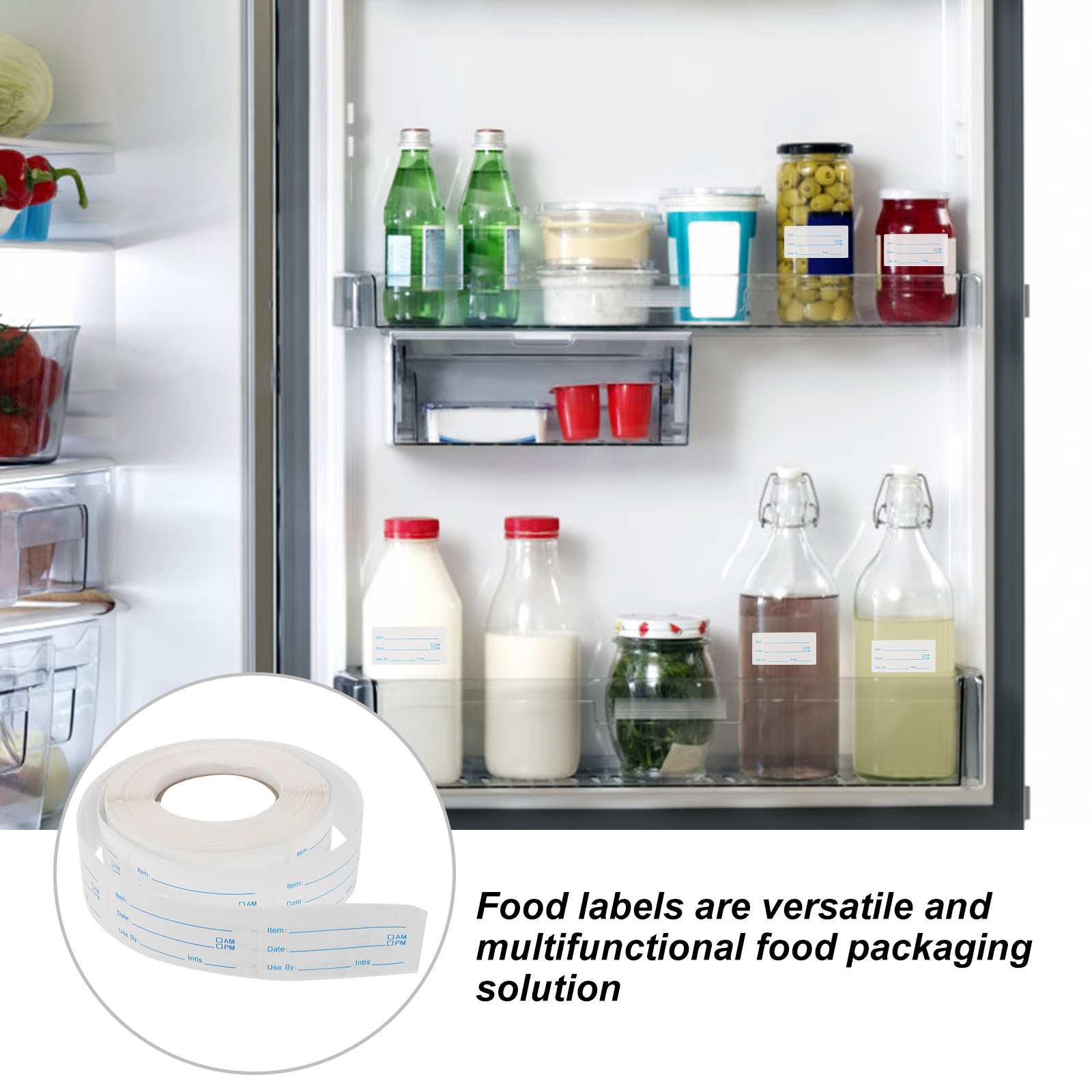 1 рулон наклеек с датой изгото – обзор и цена Food Storage For Restaurant