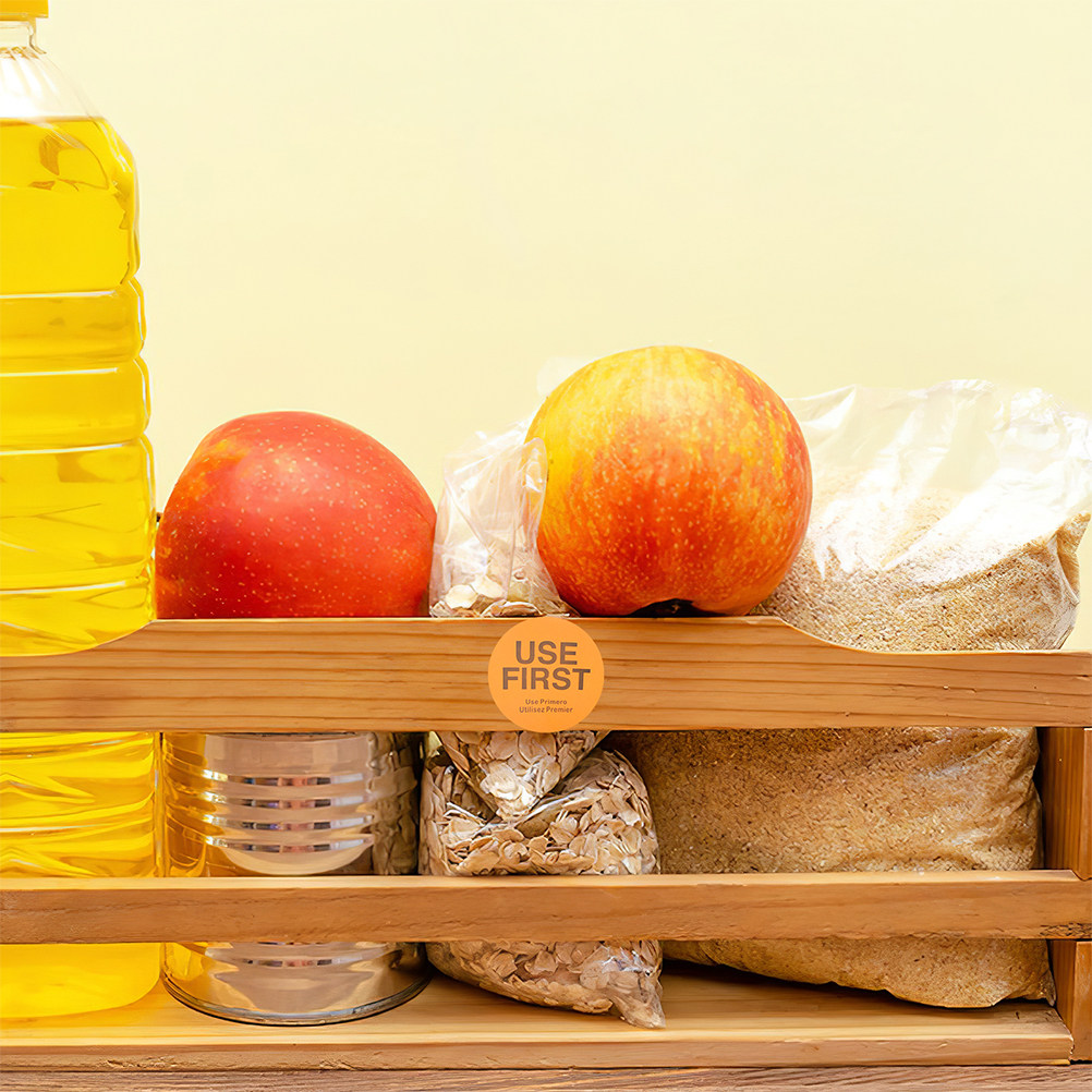 4 рулона наклеек для контроля  – обзор и цена Food Storage For Restaurant