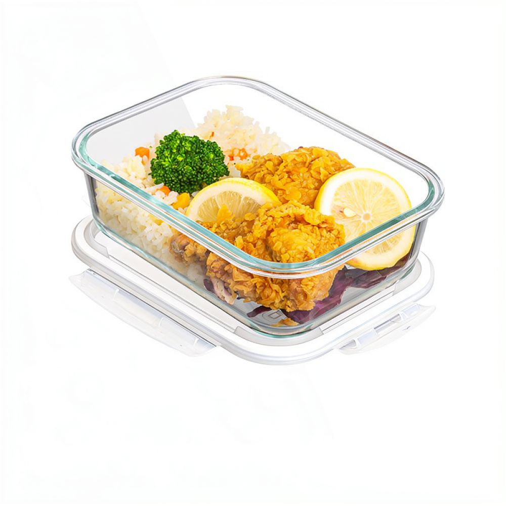 Термостойкий стеклянный контей – обзор и цена Food Storage With Dividers