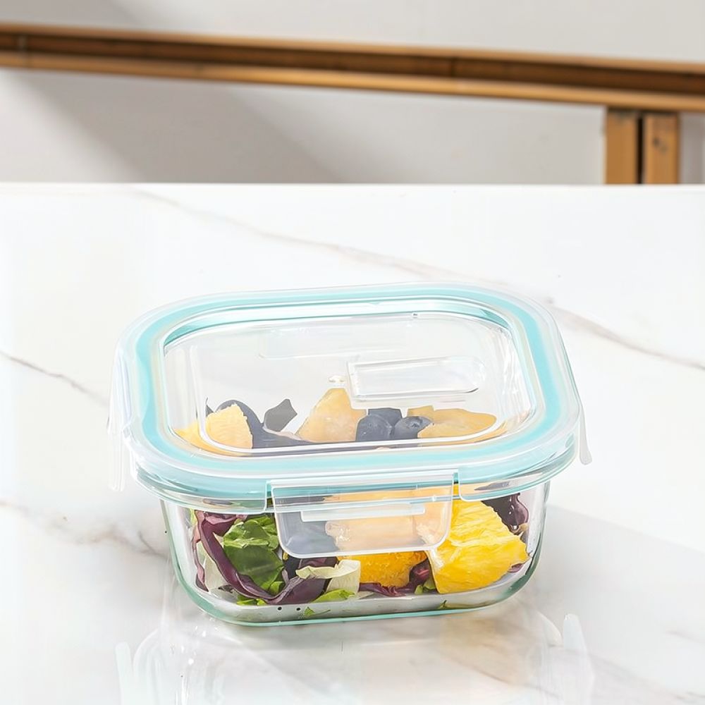 Термостойкий стеклянный контей – обзор и цена Food Storage With Dividers