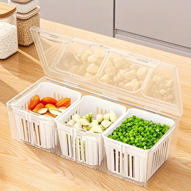 Контейнеры для хранения продук – обзор и цена Food Storage With Dividers