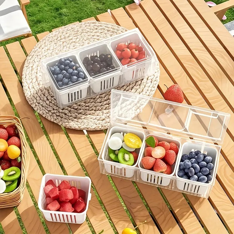 Контейнеры для хранения продук – обзор и цена Food Storage With Dividers