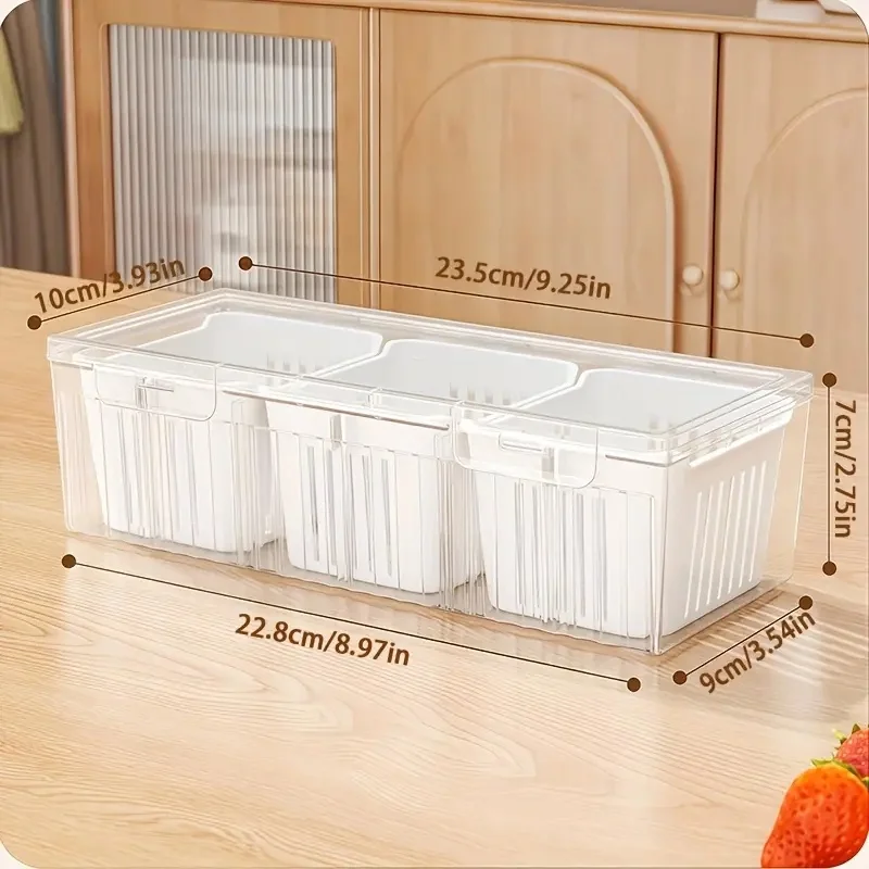 Контейнеры для хранения продук – обзор и цена Food Storage With Dividers