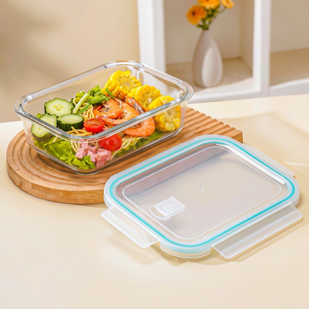 Стеклянный ланч-бокс для еды с – обзор и цена Food Storage With Dividers