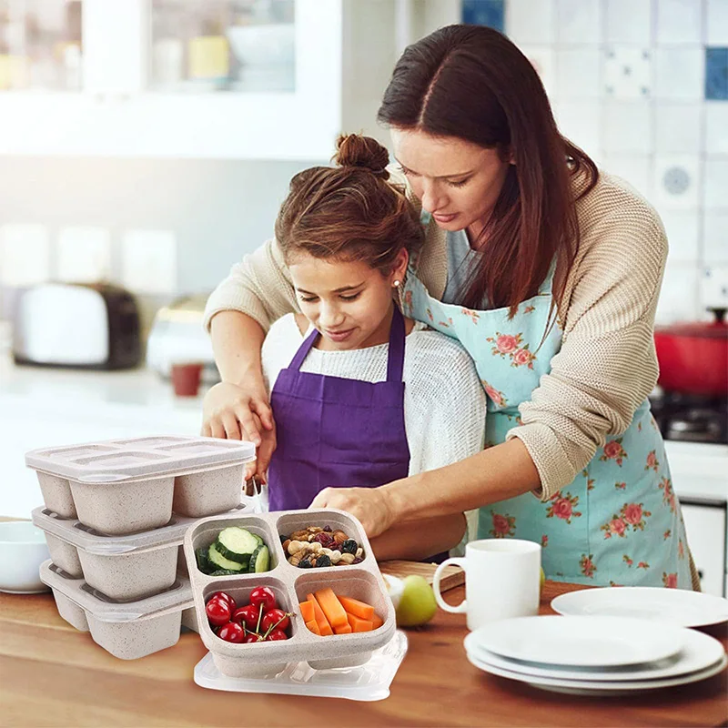 Контейнер для хранения еды с 4 – обзор и цена Food Storage Eco Friendly