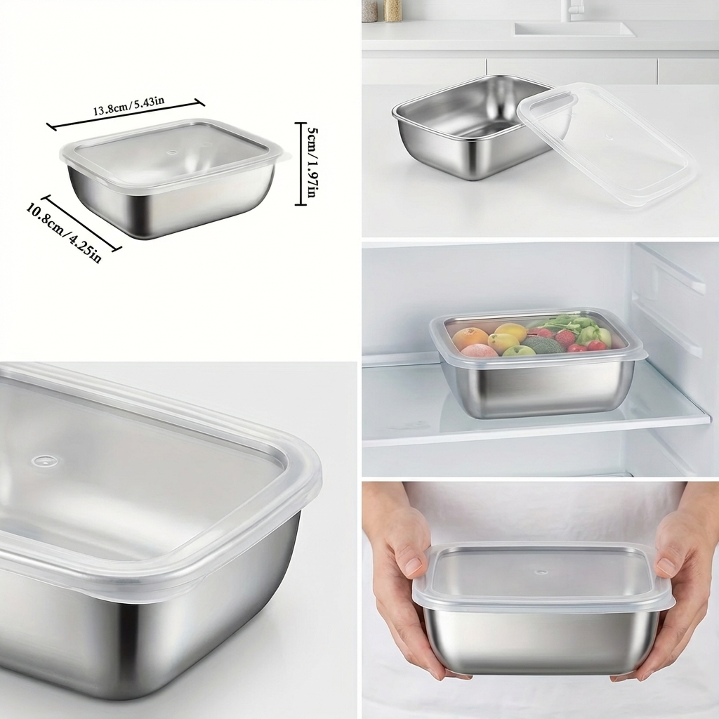 5 шт. контейнеров для хранения – обзор и цена Food Storage Prep Containers