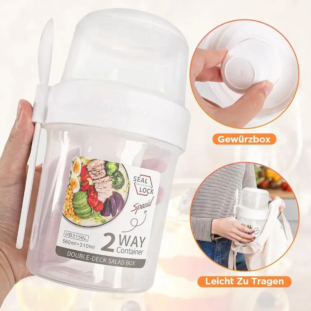 Чашка для салата, чашки для за – обзор и цена Food Storage With Scoop