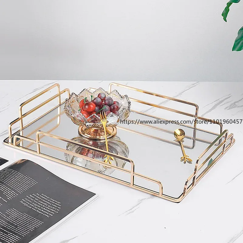 Стеклянный зеркальный поднос с – обзор и цена Food Storage Glass Set