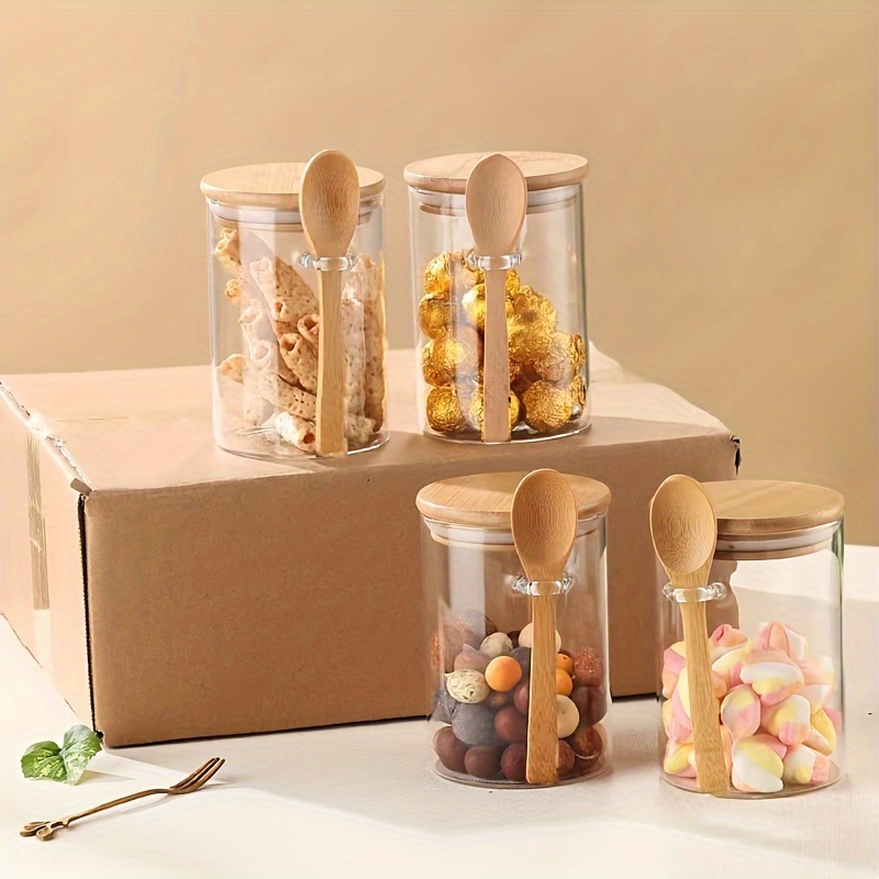 Банка для конфет на 280 мл, ба – обзор и цена Food Storage Glass Set