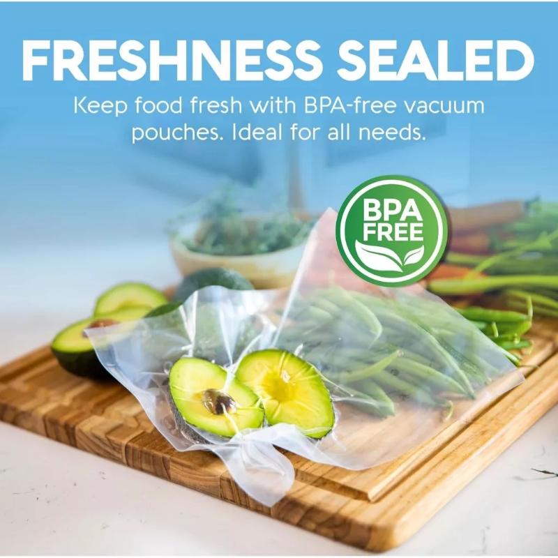 【F】100 шт. вакуумных пакетов д – обзор и цена Food Storage Vacuum Seal Bags