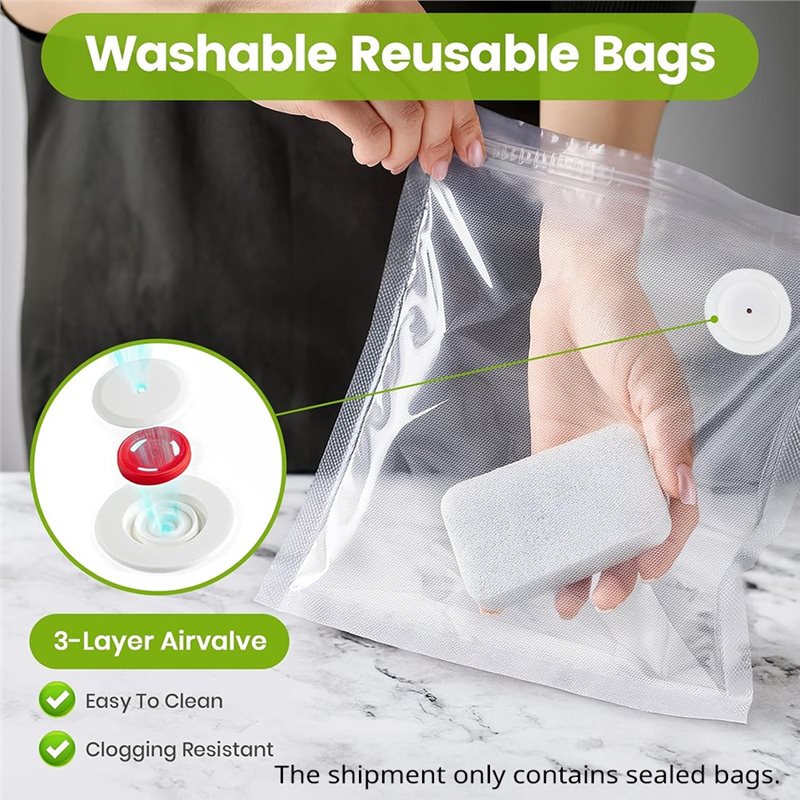 Пакеты для вакуумной упаковки  – обзор и цена Food Storage Vacuum Seal Bags