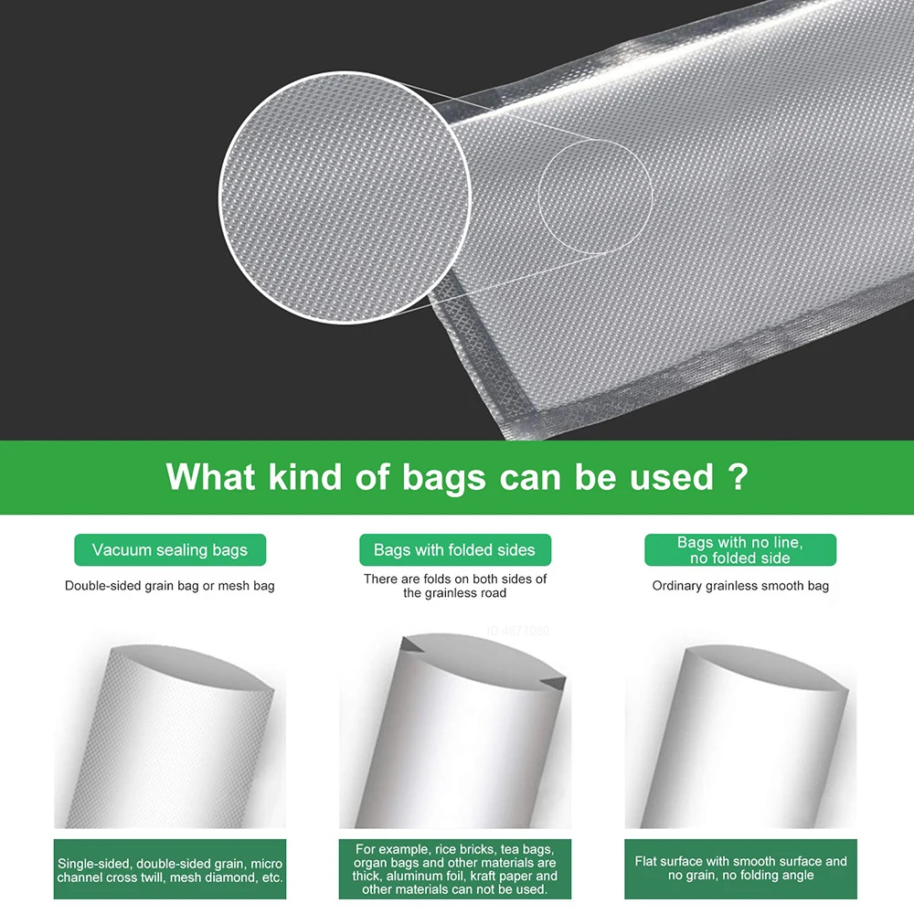 Рулонные пакеты для вакуумной  – обзор и цена Food Storage Vacuum Seal Bags
