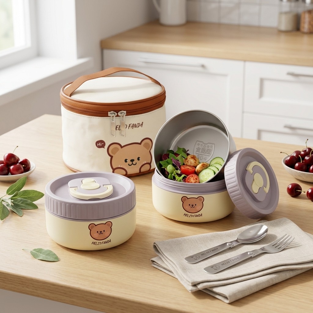 Детский ланч-бокс из нержавеющ – обзор и цена Food Storage Quart