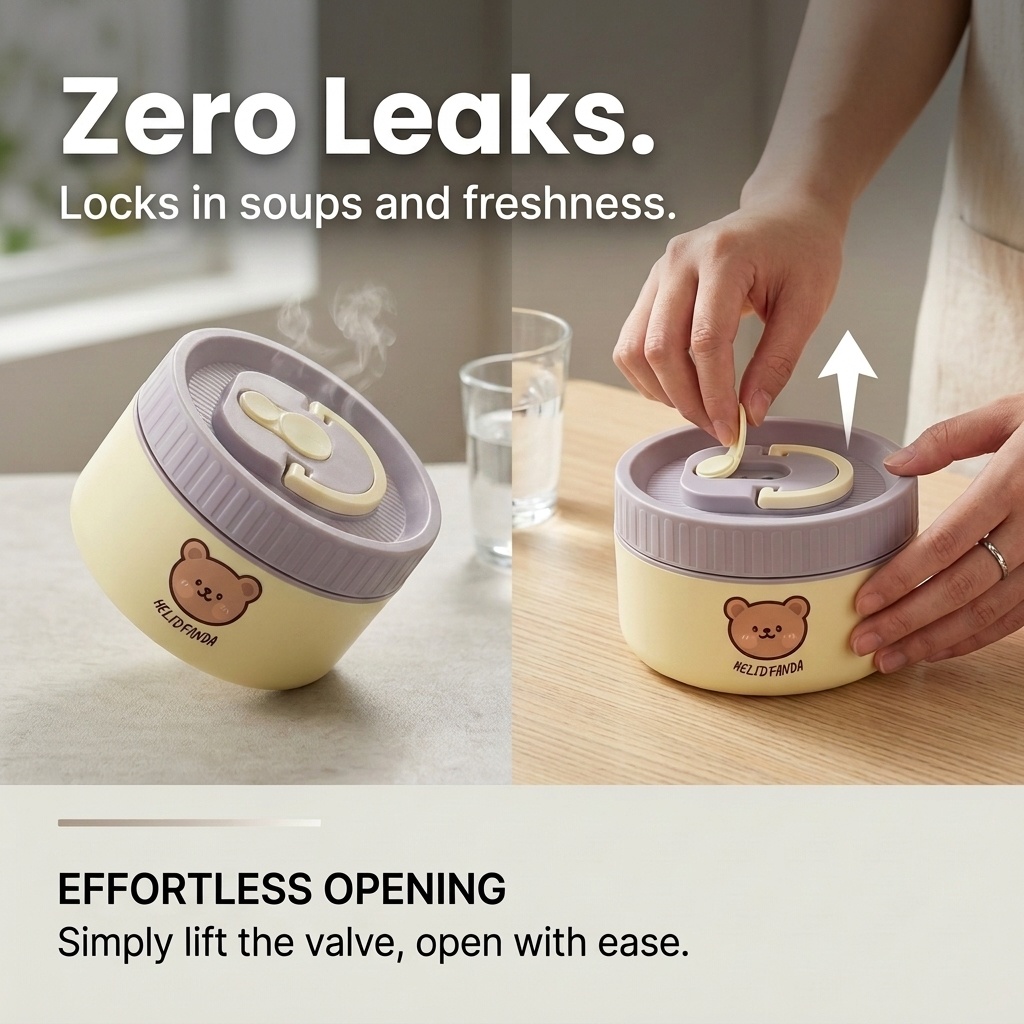 Детский ланч-бокс из нержавеющ – обзор и цена Food Storage Quart